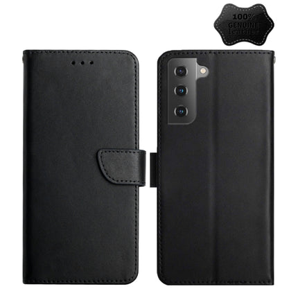 Genuine Leather Fingerprint-proof Horizontal Flip Phone Case, For Samsung Galaxy S22 5G, For Samsung Galaxy S22+ 5G, For Samsung Galaxy S22 Ultra 5G