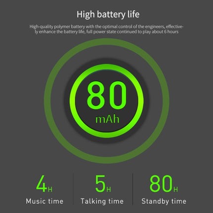 Auriculares de solapa con Bluetooth y reducción de ruido Fineblue F990 CVC6.0, compatible con recordatorio de vibración