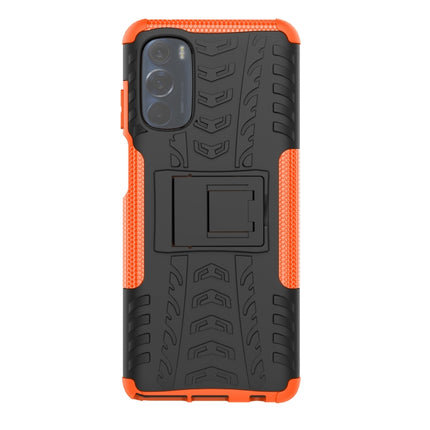 Tire Texture TPU + PC Phone Case with Holder, For Motorola Moto G Stylus 2022 4G, For Samsung Galaxy A03S 2022 165.8mm US