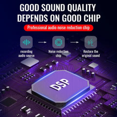 Q66 Heart Pendant Smart HD Noise Reduction Voice Control Recording Pen, 4GB, 8GB, 16GB, 32GB, 64GB