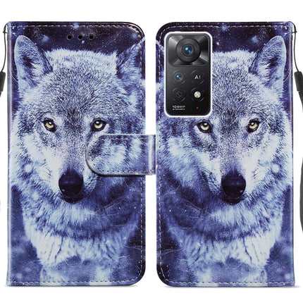 Painted Pattern Horizontal Flip Leather Phone Case, For Xiaomi Redmi Note 11 Pro 4G / 5G, For Xiaomi Redmi Note 11 Global, For Xiaomi Poco M4 Pro, For Xiaomi Poco M4 Pro 5G