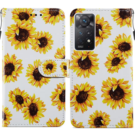 Painted Pattern Horizontal Flip Leather Phone Case, For Xiaomi Redmi Note 11 Pro 4G / 5G, For Xiaomi Redmi Note 11 Global, For Xiaomi Poco M4 Pro, For Xiaomi Poco M4 Pro 5G