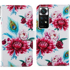 For Xiaomi Redmi Note 11 Global / Peacock Flower