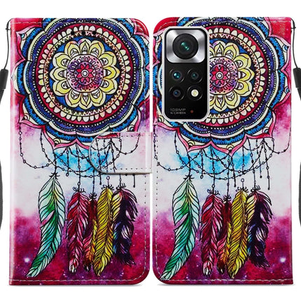 Painted Pattern Horizontal Flip Leather Phone Case, For Xiaomi Redmi Note 11 Pro 4G / 5G, For Xiaomi Redmi Note 11 Global, For Xiaomi Poco M4 Pro, For Xiaomi Poco M4 Pro 5G