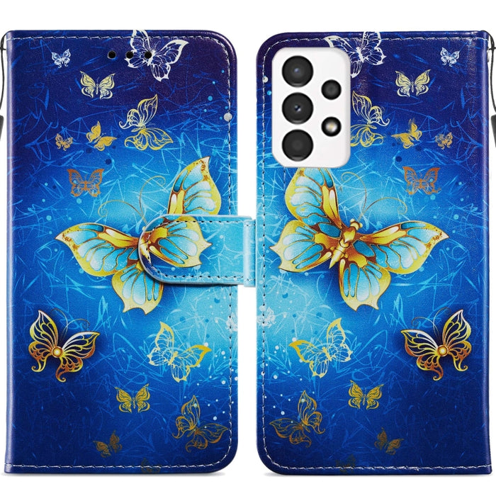 Painted Pattern Horizontal Flip Leather Phone Case, For Samsung Galaxy A13 4G, For Samsung Galaxy A23