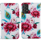For Samsung Galaxy A33 5G / Peacock Flower