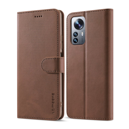 LC.IMEEKE Calf Texture Leather Phone Case, For Samsung Galaxy A03 164mm, For Xiaomi 12/12X/12S