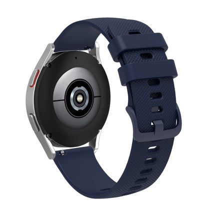 Pockmarked Tonal Buckle Silicone Watch Strap for Huawei Watch / Samsung Galaxy Watch, 20mm, 22mm