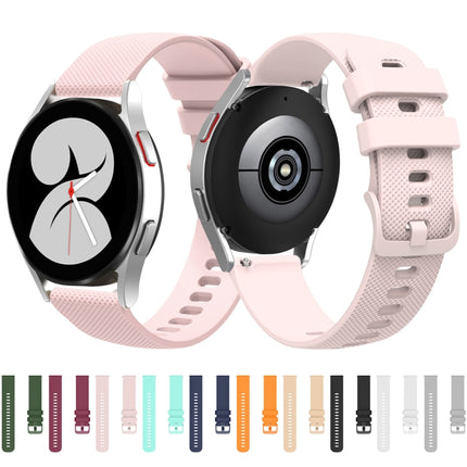 Pockmarked Tonal Buckle Silicone Watch Strap for Huawei Watch / Samsung Galaxy Watch, 20mm, 22mm