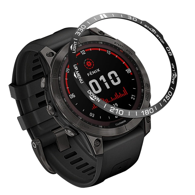 Smartwatch Dial Bezel Ring Cover, For Garmin Fenix 7X