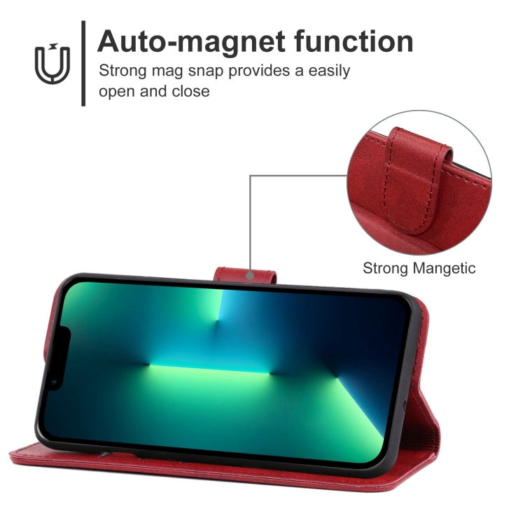 Funda de piel para iPhone 14 Plus