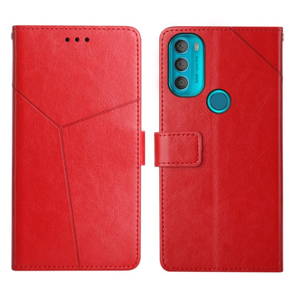 Y Stitching Horizontal Flip Leather Phone Case, For Motorola Moto G71 5G, For Motorola Moto G200 5G
