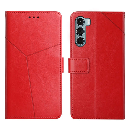 Y Stitching Horizontal Flip Leather Phone Case, For Motorola Moto G71 5G, For Motorola Moto G200 5G