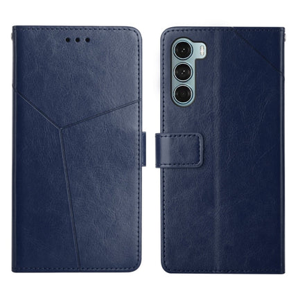 Y Stitching Horizontal Flip Leather Phone Case, For Motorola Moto G71 5G, For Motorola Moto G200 5G