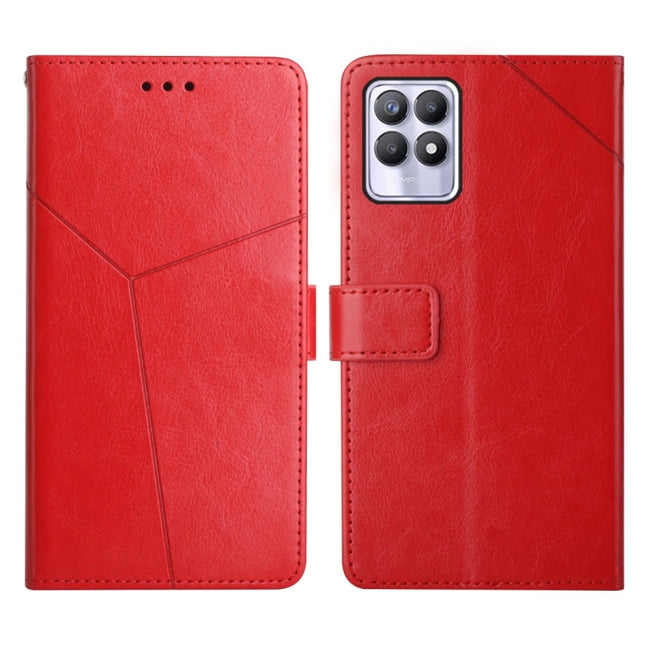Y Stitching Horizontal Flip Leather Phone Case, For OPPO Realme 8i, For OPPO Realme C11, For OPPO Realme C15 / C20, For OPPO Realme GT