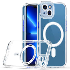 Cat-eye TPU + Acrylic Magsafe Phone Case, For iPhone 13 mini, For iPhone 13, For iPhone 13 Pro, For iPhone 13 Pro Max, For iPhone 12 mini, For iPhone 12, For iPhone 12 Pro, For iPhone 12 Pro Max