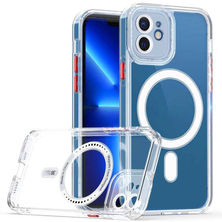 Cat-eye TPU + Acrylic Magsafe Phone Case, For iPhone 13 mini, For iPhone 13, For iPhone 13 Pro, For iPhone 13 Pro Max, For iPhone 12 mini, For iPhone 12