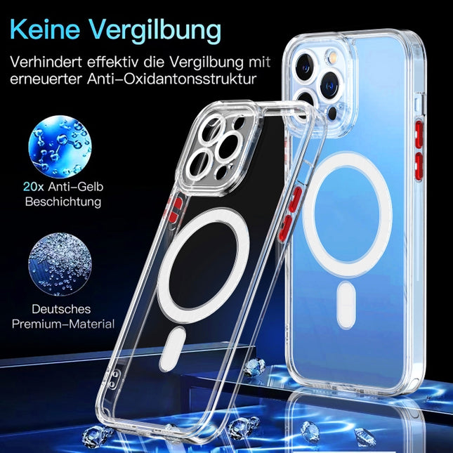 Funda para teléfono de TPU + acrílico con diseño de ojo de gato y Magsafe, para iPhone 11, para iPhone 11 Pro Max, para iPhone 11 Pro, para iPhone XR