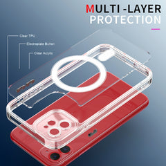 Cat-eye TPU + Acrylic Magsafe Phone Case, For iPhone 11, For iPhone 11 Pro Max, For iPhone 11 Pro, For iPhone XR