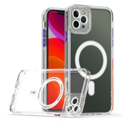 Cat-eye TPU + Acrylic Magsafe Phone Case, For iPhone 11, For iPhone 11 Pro Max, For iPhone 11 Pro, For iPhone XR