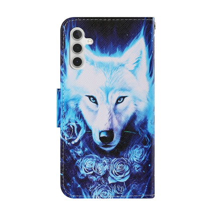 Coloured Drawing Pattern Leather Phone Case, For Samsung Galaxy A13