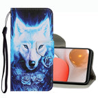 For Samsung Galaxy A42 5G / Rose Wolf