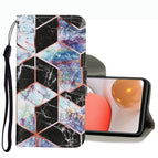 For Samsung Galaxy A42 5G / Black Marble