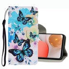 For Samsung Galaxy A42 5G / Purple Butterfly