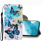 For Samsung Galaxy S22 5G / Purple Butterfly