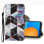 For Huawei P Smart 2021 / Black Marble