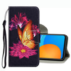 For Huawei P Smart 2021 / Big Gold Butterfly