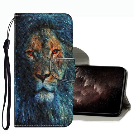 Coloured Drawing Pattern Leather Phone Case, For Xiaomi Redmi K40