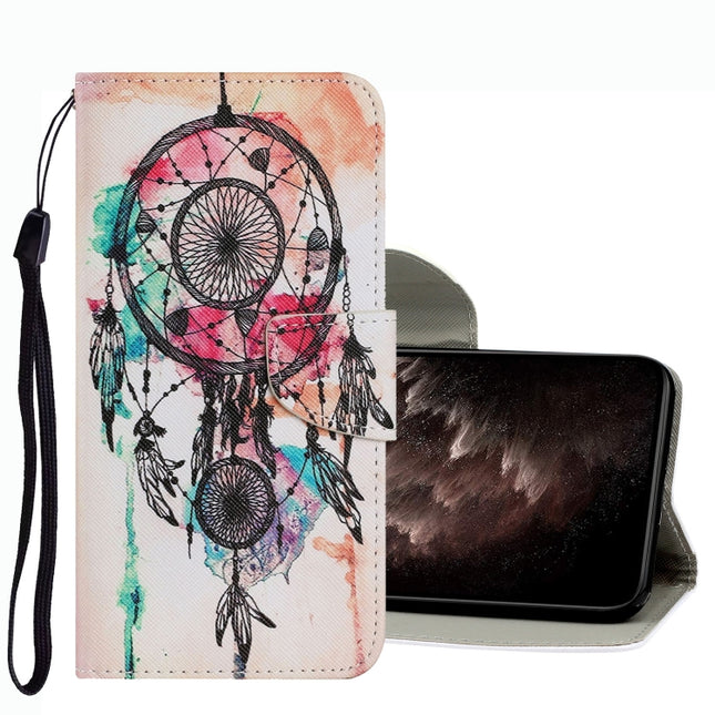 Coloured Drawing Pattern Leather Phone Case, For Xiaomi Redmi K40