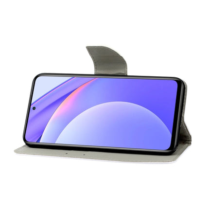 Coloured Drawing Pattern Leather Phone Case, For Xiaomi Mi 10T Lite