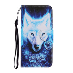 Coloured Drawing Pattern Leather Phone Case, For iPhone 13