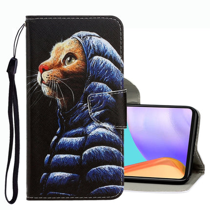 3D Colored Drawing Leather Phone Case, For Samsung Galaxy A33 5G