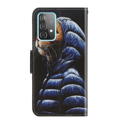 3D Colored Drawing Leather Phone Case, For Samsung Galaxy A33 5G