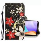 For Samsung Galaxy A33 5G / Red Flower