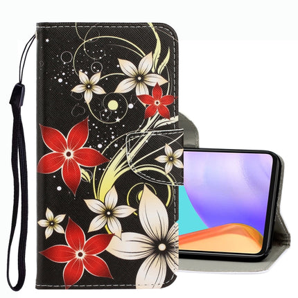 3D Colored Drawing Leather Phone Case, For Samsung Galaxy A33 5G
