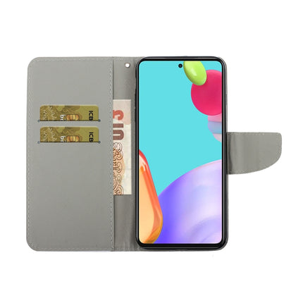 3D Colored Drawing Leather Phone Case, For Samsung Galaxy A53