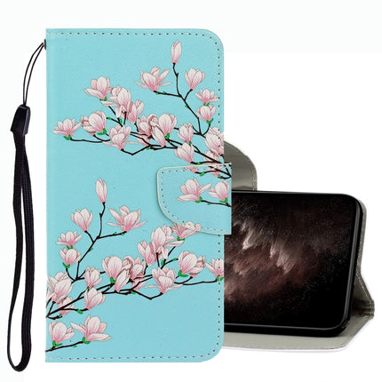 3D Colored Drawing Leather Phone Case, For OPPO A16