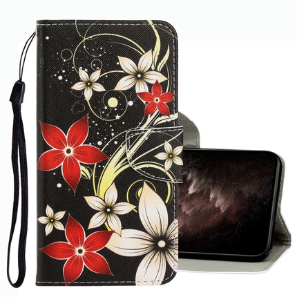 3D Colored Drawing Leather Phone Case, For OPPO A16