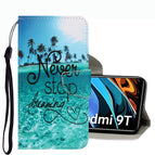 For Xiaomi Redmi 9T / Blue Coconut Grove