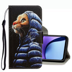 For Xiaomi Redmi Note 9T / Down Jacket Cat