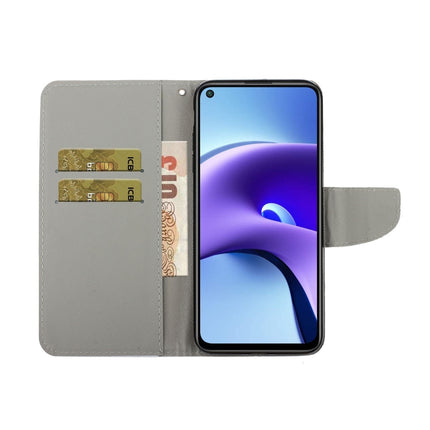 3D Colored Drawing Leather Phone Case, For Xiaomi Redmi Note 9T