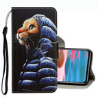 For Xiaomi Redmi Note 10 4G / Down Jacket Cat