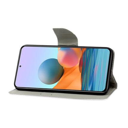 3D Colored Drawing Leather Phone Case, For Xiaomi Redmi Note 10 Pro