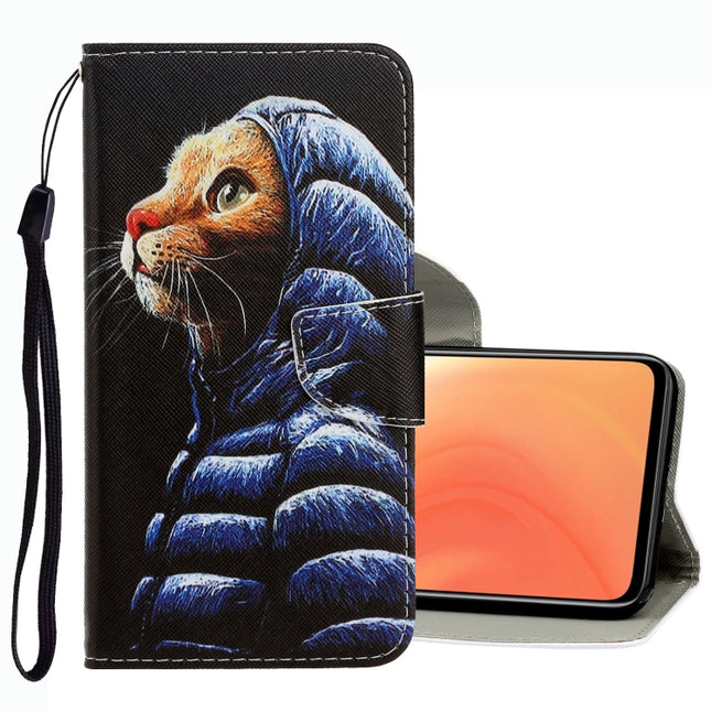 3D Colored Drawing Leather Phone Case, For Xiaomi Mi 10T / 10T Pro