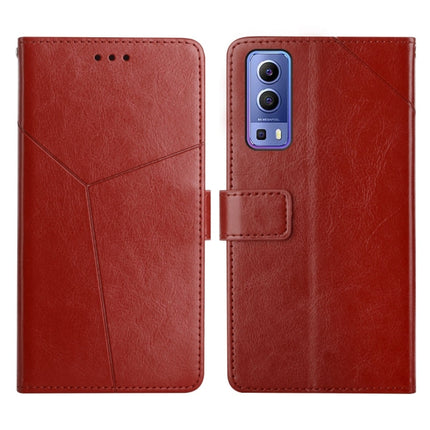 Y Stitching Horizontal Flip Leather Phone Case, For vivo Y51 2020, For vivo Y70s, For vivo Y72 5G