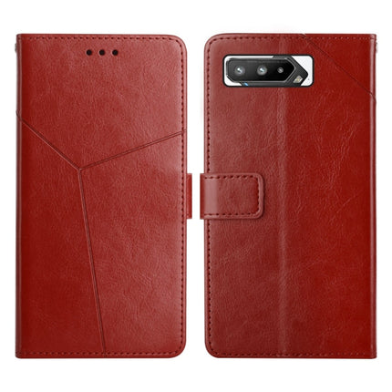Y Stitching Horizontal Flip Leather Phone Case, For Asus ROG Phone 3, For Asus ROG Phone 5, For Asus Smartphone for Snapdragon Insiders, For Asus Zenfone 8